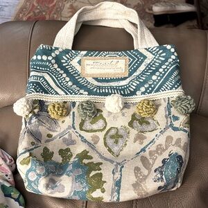 Bible/book bag w/quote  “YOU ARE INSCRIBED IN THE PALM OF HIS HAND” Isaiah 49:16